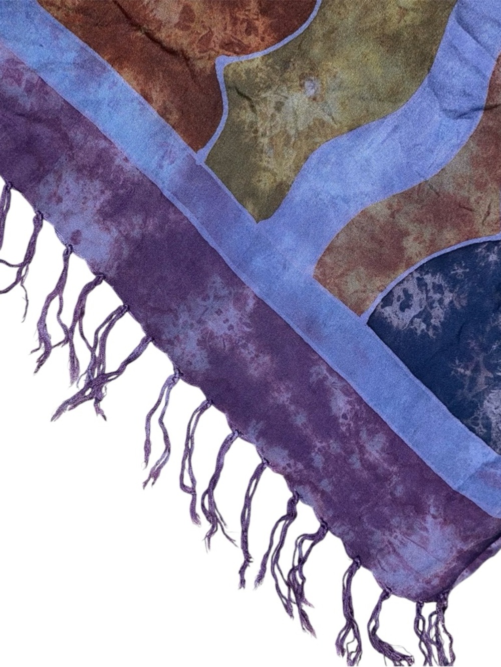 Colorful Bohemian Tapestry Scarf - Picture 3 of 7